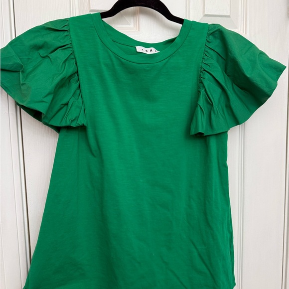 THML Tops - THML Vibrant Green Top